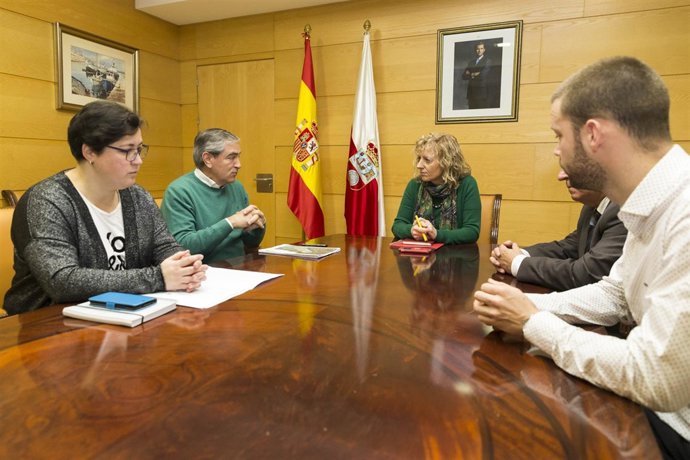 Reunión con el alcalde de Suances 