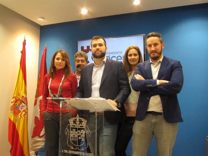 Balance de gestión del PSOE en el Ayuntamiento de Cáceres               