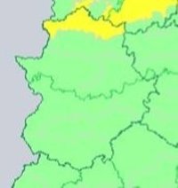 El 112 Extremadura activa el aviso amarillo por nevadas este sábado en el norte de Cáceres