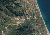 Un motorista de 69 años, herido al chocar con un coche en Tavernes de la Valldigna (Valencia)