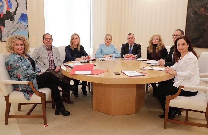 Cifuentes con alcaldes del sur de Madrid