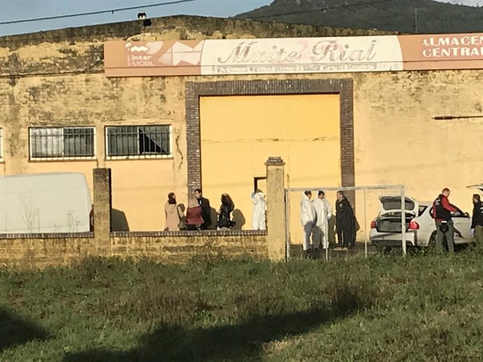 Registro de la nave donde se encontraba el cuerpo de Diana Quer