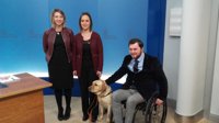 Una ley equiparará el perro de asistencia con el perro guía