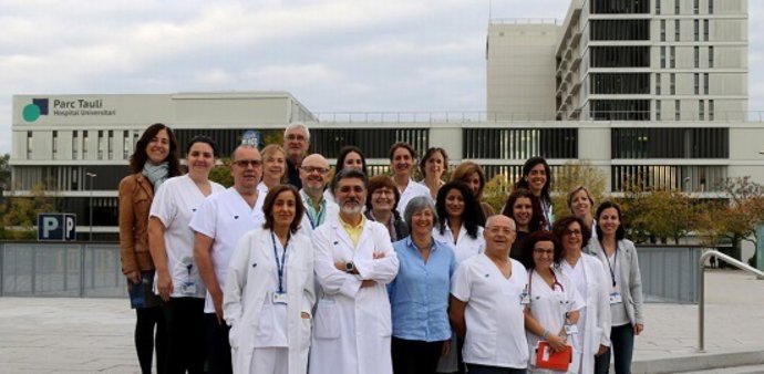 L'equip de la Unitat de Diagnòstic Prenatal del Taulí