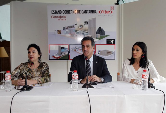 Presentación del stand de Cantabria en FITUR 2018