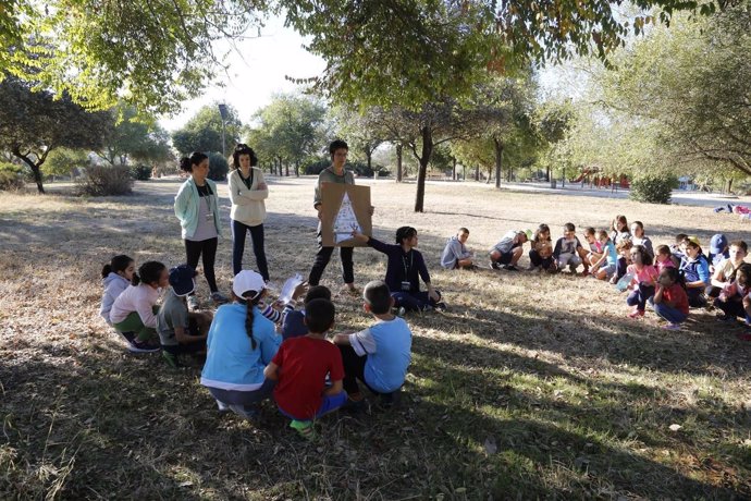 Parque Porzuna y escolares