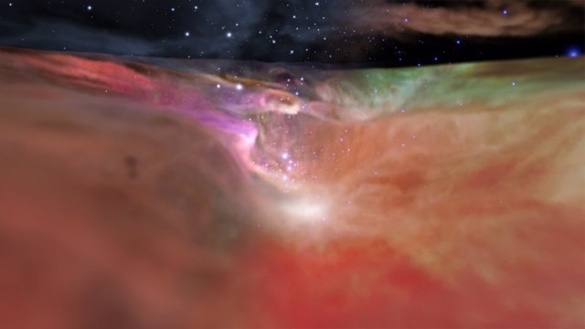 Aspecto de la Nebulosa de Orión