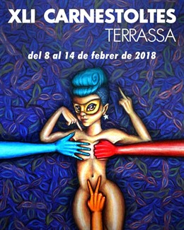 Cartell del Carnestoltes 2018 de Terrassa