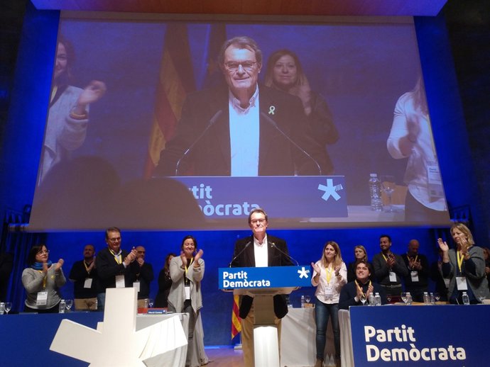 Artur Mas al Consell Nacional del PDeCAT