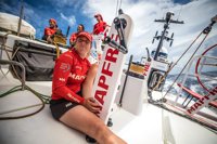 El 'MAPFRE' deja los 'Doldrums' y entra en los alisios con el objetivo de alcanzar al 'Scallywag'