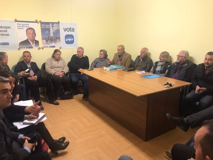 Reunión del PP de Almería con Aunan