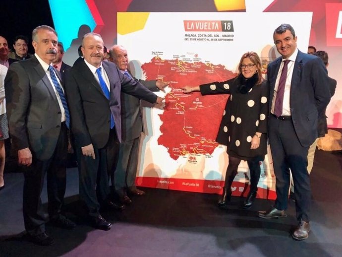 Madrid.- Representantes políticos en la presentación de la Vuelta