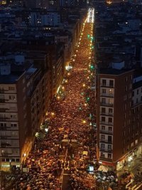 Miles de personas exigen en Bilbao el fin de una política penitenciaria "basada en el odio y la venganza"