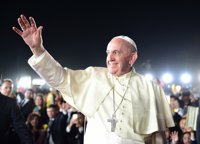 El papa Francisco llega a Chile