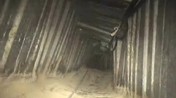 Túnel de Hamás en Kerem Shalom
