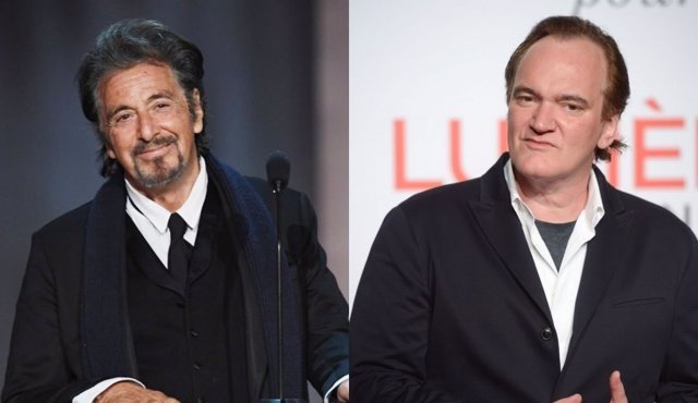 Al Pacino y Quentin Tarantino