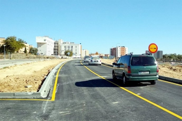 Obras en la Ronda Sur de Mairena del Aljarafe (Sevilla)