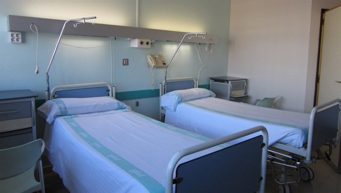 Habitación reformada de la cuarta planta del Hospital General.