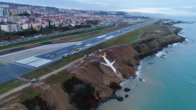 Incidente aéreo en Trebisonda, Turquía
