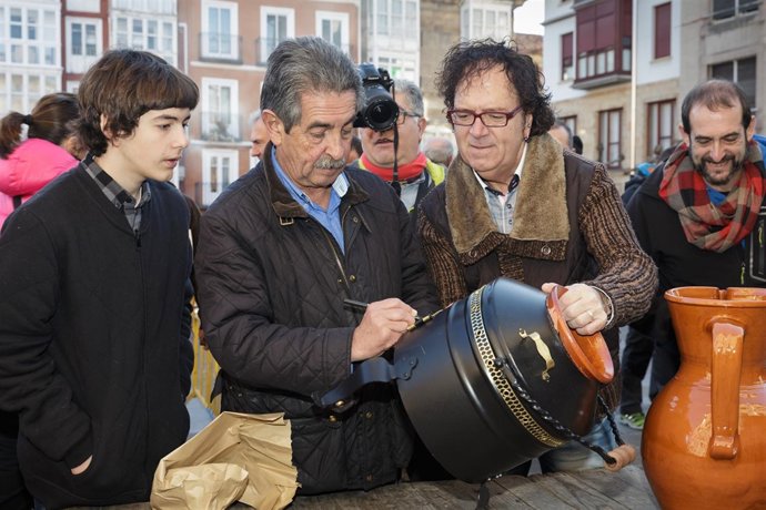 Revilla en la festividad de San Sebastián en Reinosa
