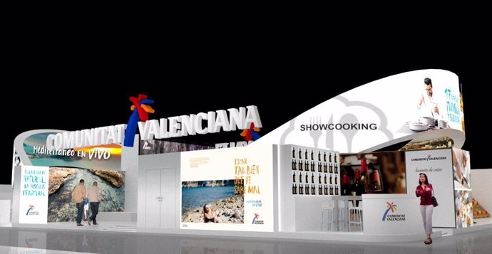 Stand de la Comunitat para Fitur 2018