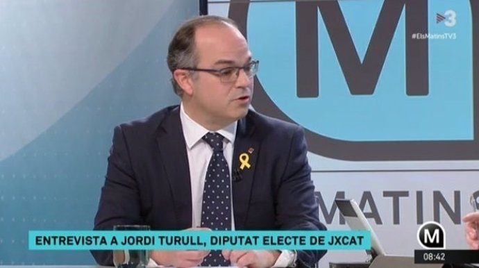 Jordi Turull (JuntsxCat) en TV3