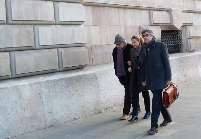 Jordi Montull, Gemma Montull (exdirectivos del Palau) Jordi Pina (abogado)