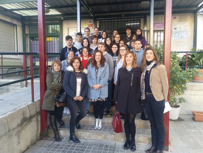 Remedios Palama en el IES Caballero Bonald