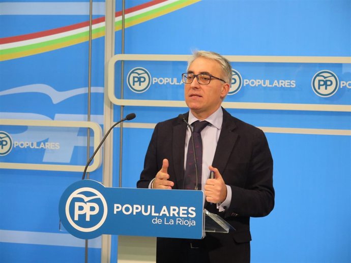 El portavoz del PP, Jesús Ángel Garrido                   