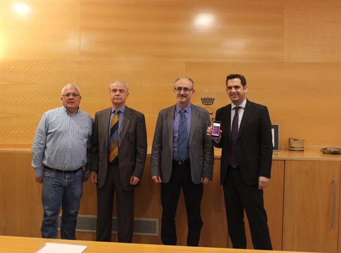 Josep Monràs y Ramon Sagalés en Mollet del Vallès