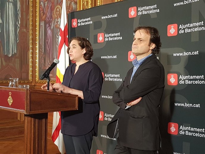 Ada Colau y Jaume Asens