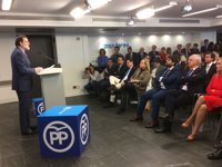 López Miras: "El empleo, la bajada de impuestos y las infraestructuras conformarán la Región de Murcia del futuro"