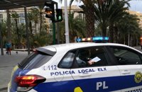 La Policía de Elche sorprende a un profesor de autoescuela dando clases tras consumir cocaína