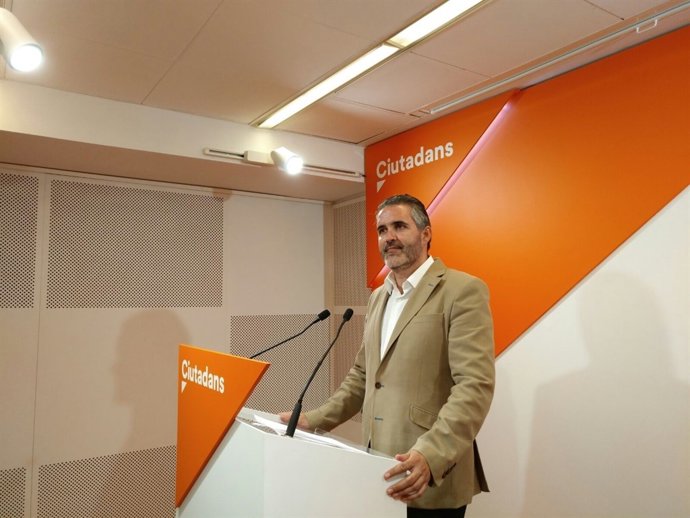 El diputat de Cs al Parlament Jorge Soler
