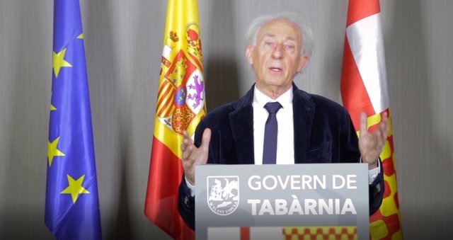 El actor Boadella en un video: presidente imaginario de Tabarnia en el exilio