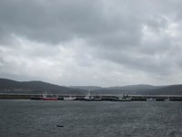 La mayor parte de la flota gallega permanece amarrada por el temporal costero