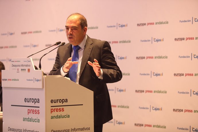 El president d'ATA, Lorenzo Amor, en els Esmorzars d'Europa  Press Andalusia