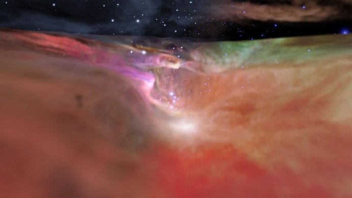 Imagen de la NASA de la nebulosa de Orión