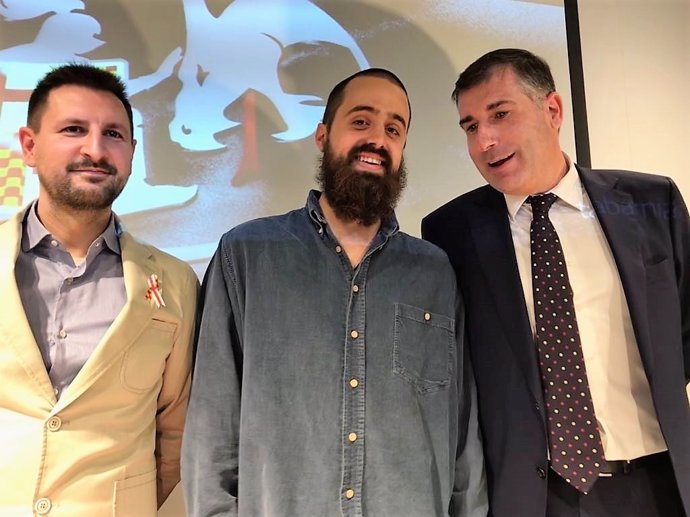 Miguel Martínez, Jaume Vives i Joan López Alegre presenten Tabarnia
