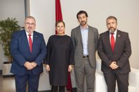 Barkos recibe al presidente de la Asociación de Víctimas del Terrorismo (AVT)