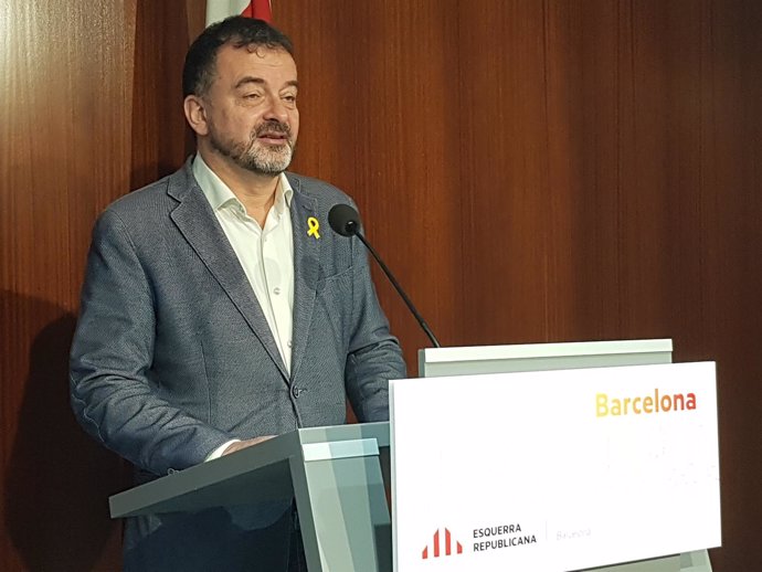 El líder de ERC en Barcelona, Alfred Bosch