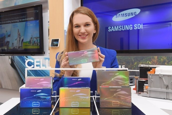 Baterías para vehículos eléctricos de Samsung SDI