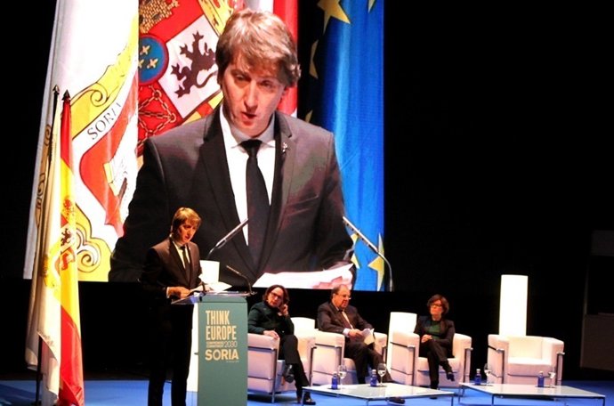 El alcalde de Soria interviene en 'Think europe'