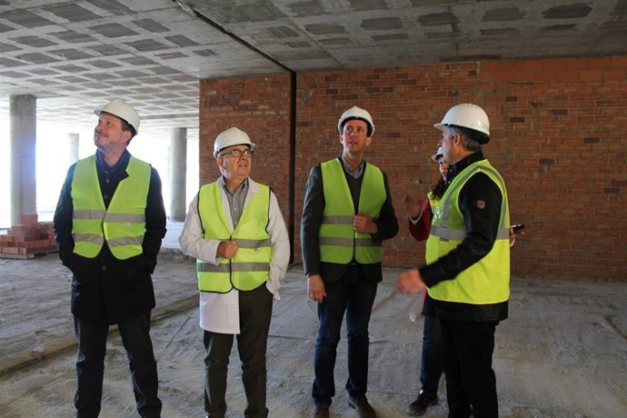 Visita a las obras del Hospital Materno -Infantil de Almería