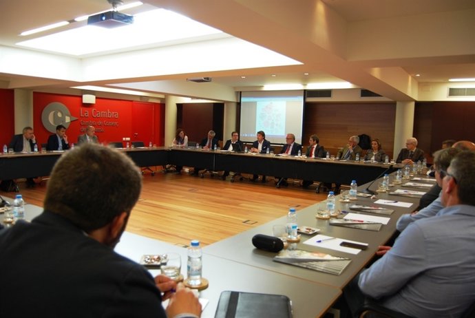 El pleno de la Cámara de Terrassa