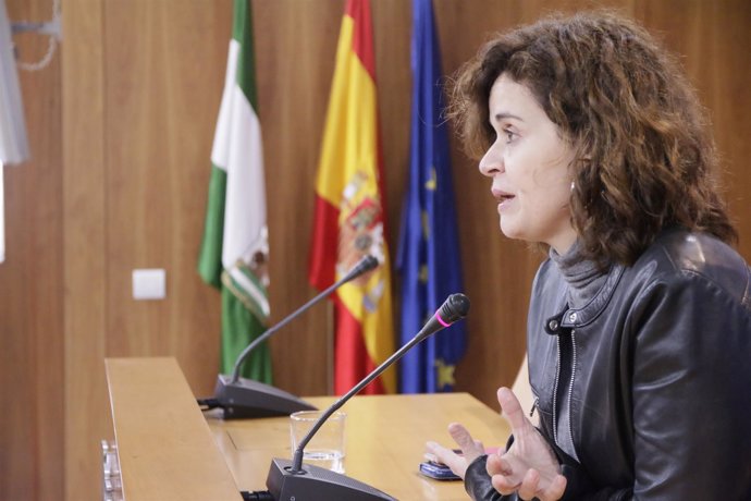 La portavoz adjunta de Podemos Andalucía Esperanza Gómez
