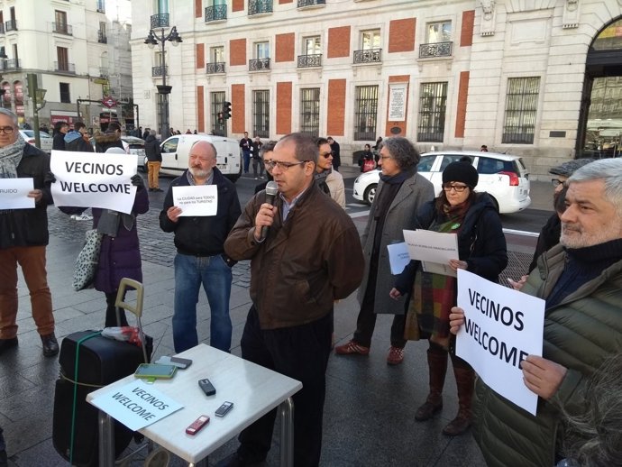 Colectivos sociales y vecinales en rueda de prensa