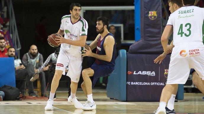 Shermadini y Oriola en el Barcelona - Unicaja