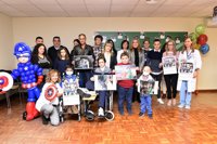 El Reina Sofía edita un calendario de superhéroes que encarnan los valores de los profesionales de Pediatría