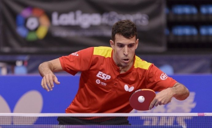 Álvaro Robles, jugador español de tenis de mesa